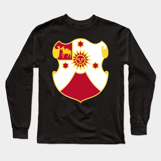 24th Field Artillery Regiment woTxt Long Sleeve T-Shirt by twix123844